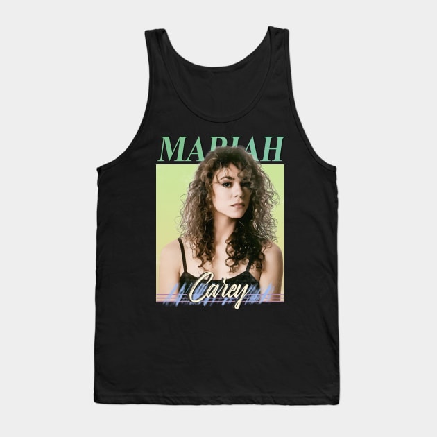 Mariah Carey || Retro Art Tank Top by Alaknanda prettywoman